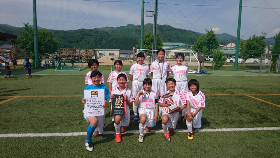 優勝チーム（中濃女子FC　Wihte.JPG
